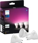 Philips Hue LED-Leuchtmittel White and Color Ambiance 400lm, GU10, 3