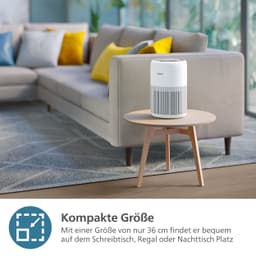 Philips Luftreiniger PureProtect Mini 900 Series | Weiß