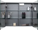 welltime Spiegelschrank Ahus | Silber 3