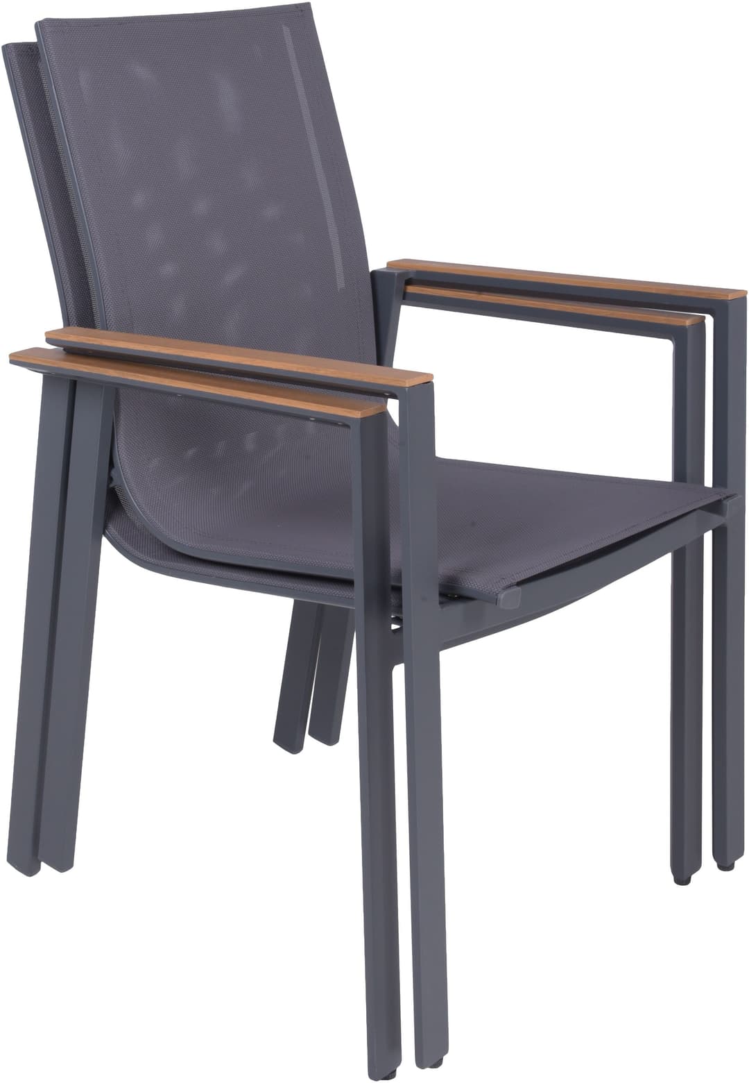 Garden Pleasure Stapelstuhl SILEA | Grau