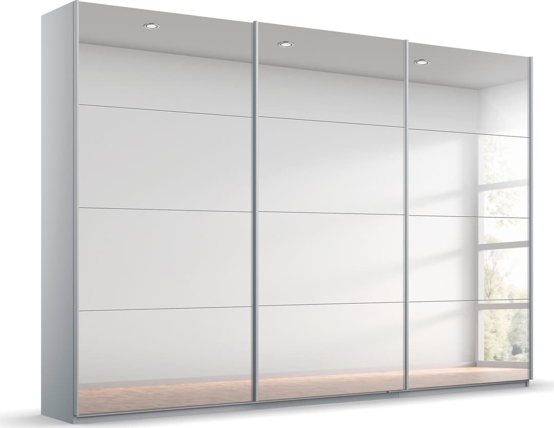 rauch Schwebetürenschrank Kleiderschrank ORACLE | Weiß