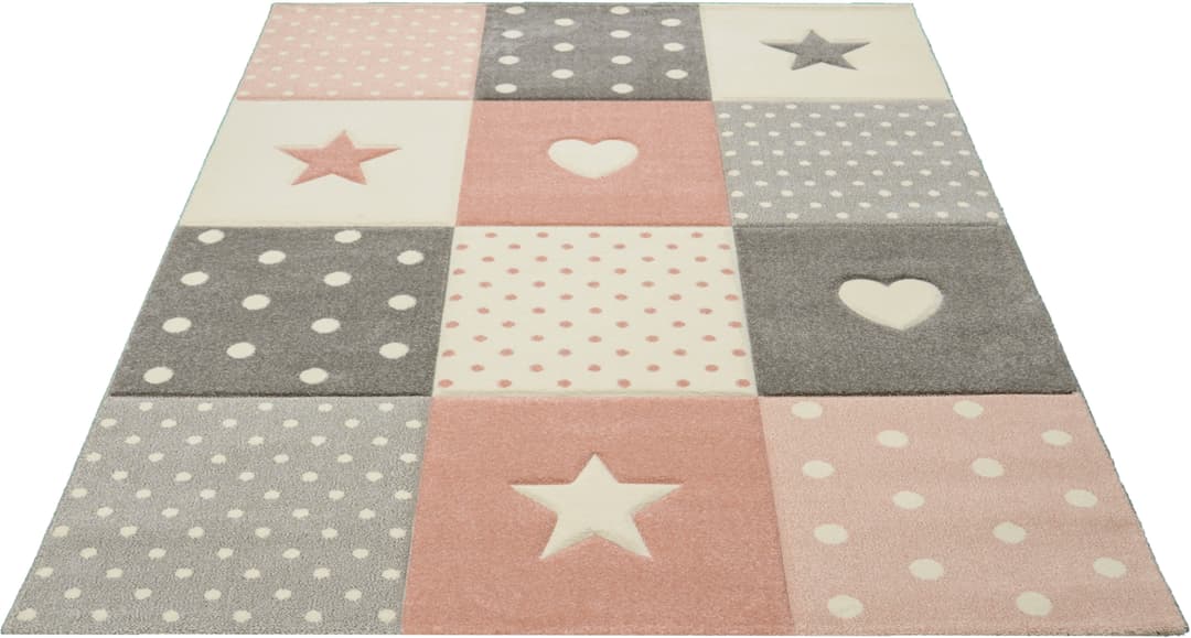 merinos Kinderteppich Pastel Kids 20339 | Mehrfarbig