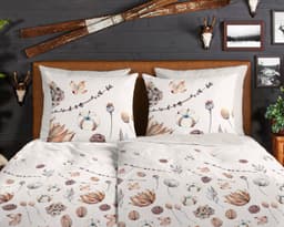 Good morning Mirre Biber Bettwäsche | Beige