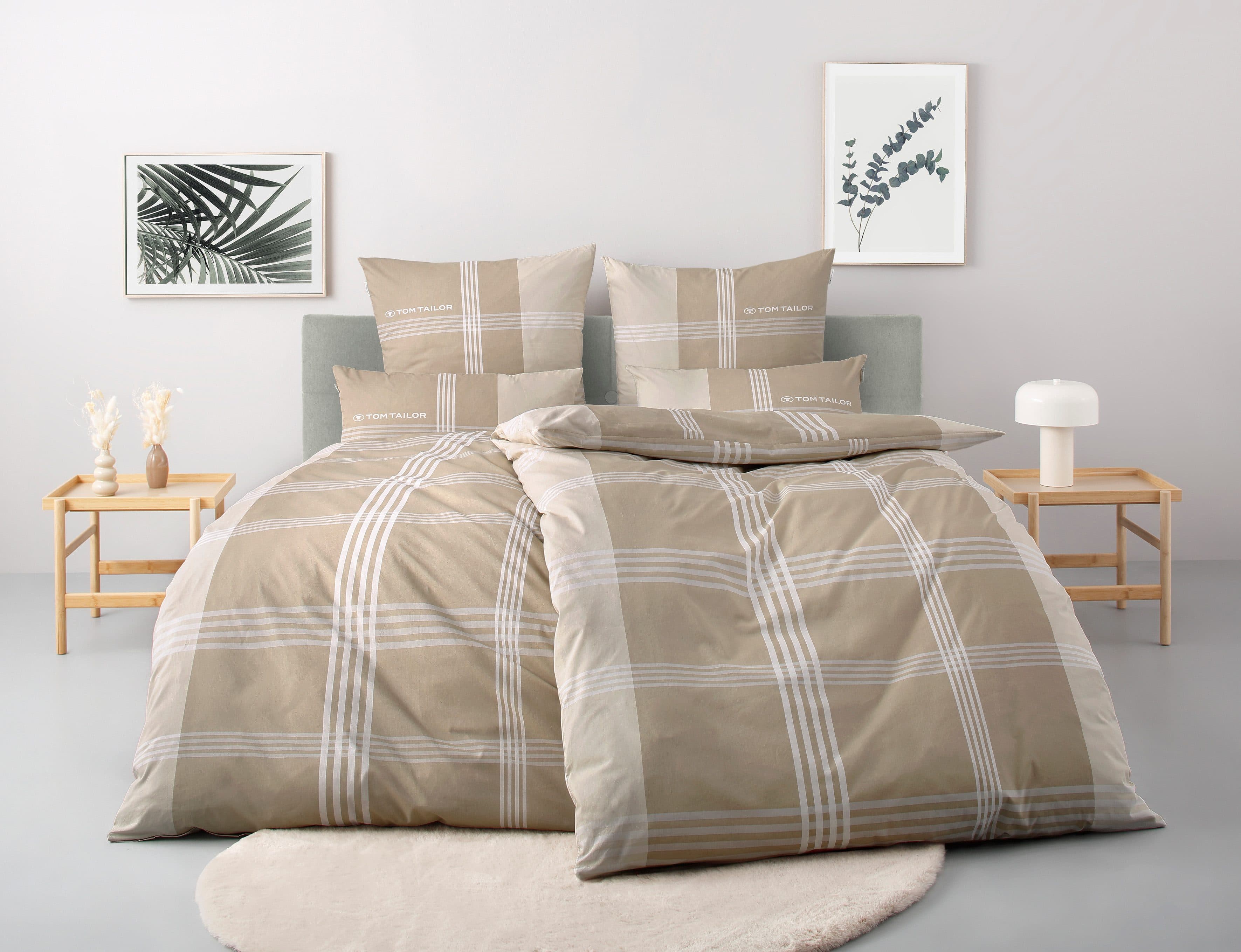 TOM TAILOR HOME Bettwäsche Ole | Beige