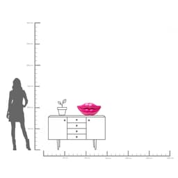 Kare Design Tischvase Vase Lips Pink 28cm | Pink