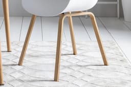 SalesFever Schalenstuhl Lund | Weiß