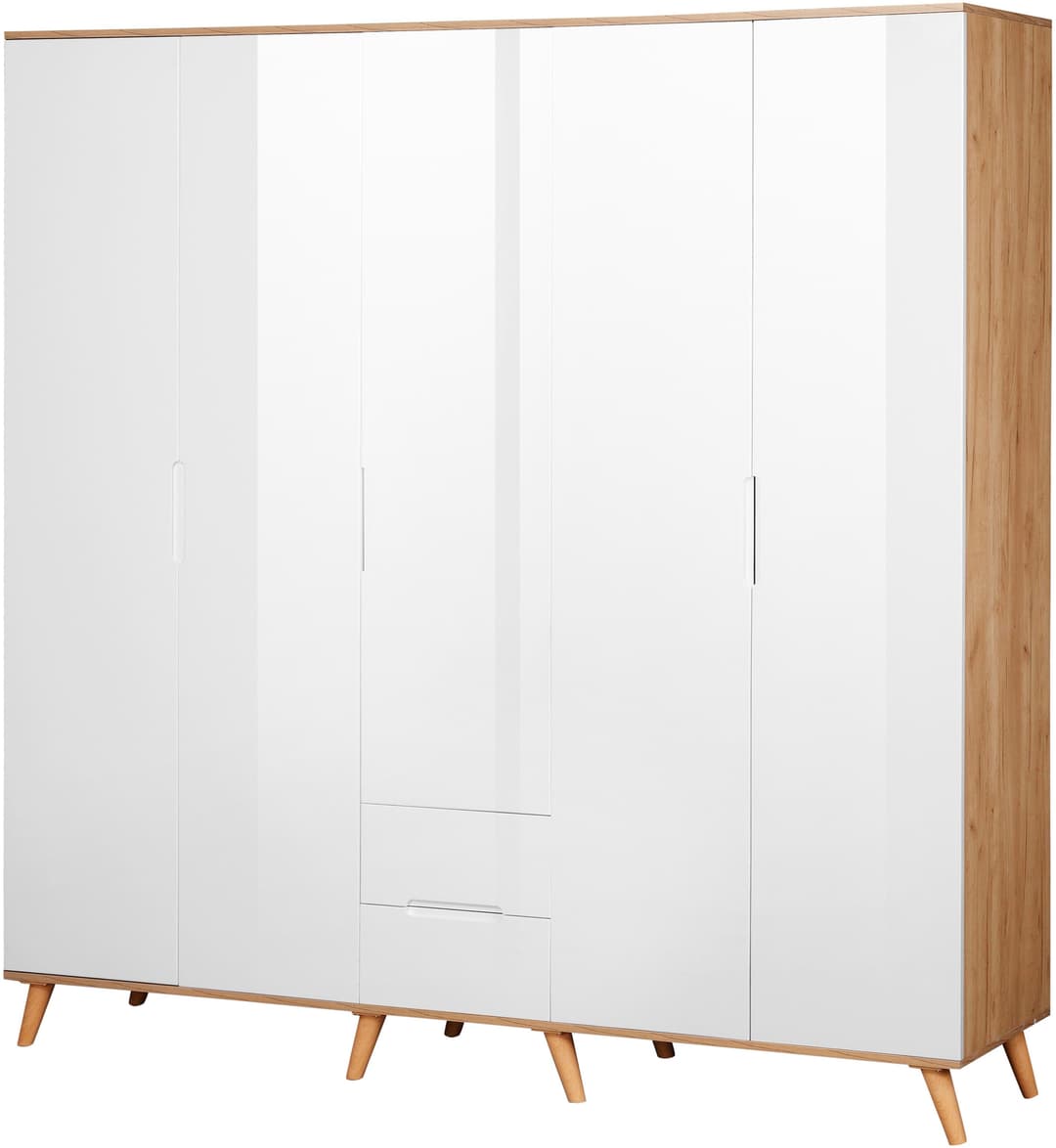 OTTO home Kleiderschrank Lund | Weiß