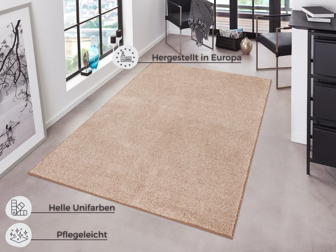 HANSE Home Teppich Pure 100 | Beige