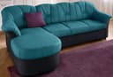 DOMO collection Ecksofa Flores Schlafsofa | Mehrfarbig
