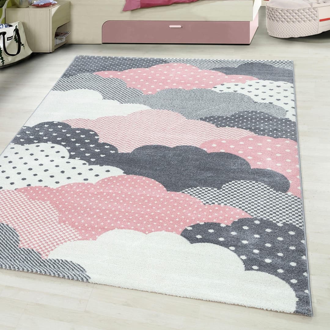 Ayyildiz Teppiche Kinderteppich Bambi 820 | Rosa