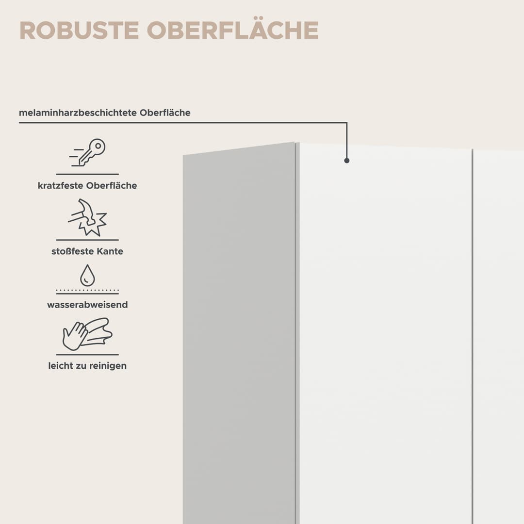 Home affaire Kleiderschrank Skarde | Weiß