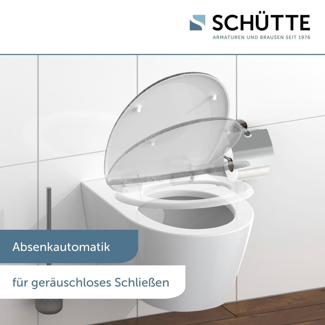 Schütte WC-Sitz Segeln | Grau