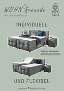 Jockenhöfer Gruppe Boxspringbett Paloma | Grau 3