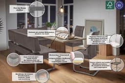 OTTO home Eckbank Rab | Braun