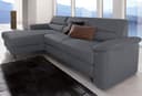sit&more Ecksofa Ascara L-Form | Grau