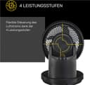 Gutfels Tischventilator VT 66566 sw | Schwarz 5