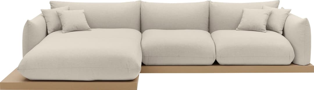 OTTO home Ecksofa Kalix L-Form | Beige