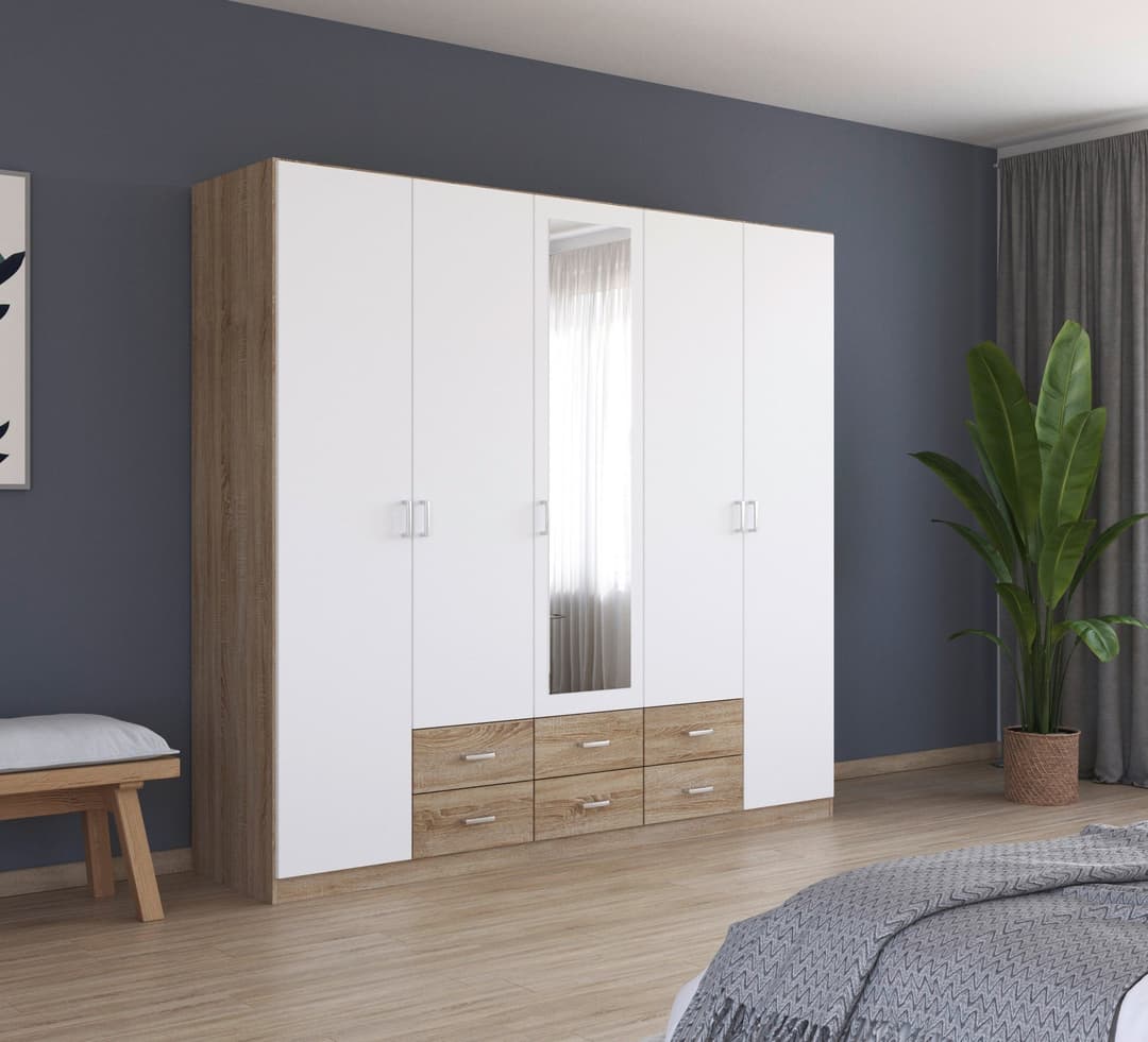 rauch Kleiderschrank GAMMA | Holztöne