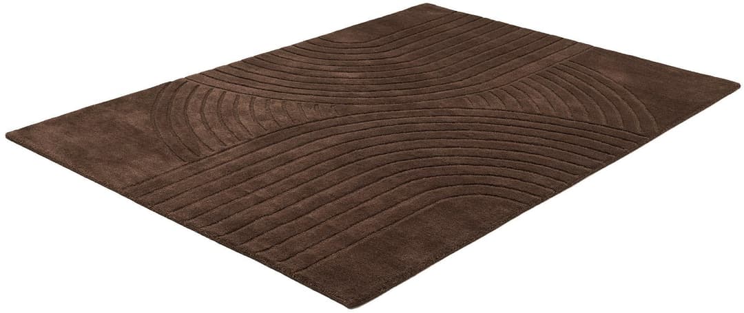 OTTO home Gabbo Design Wollteppich | Braun