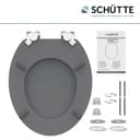 Schütte WC-Sitz SPIRIT GREY | Grau 3