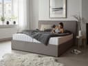 COLLECTION AB Polsterbett Romo | Braun