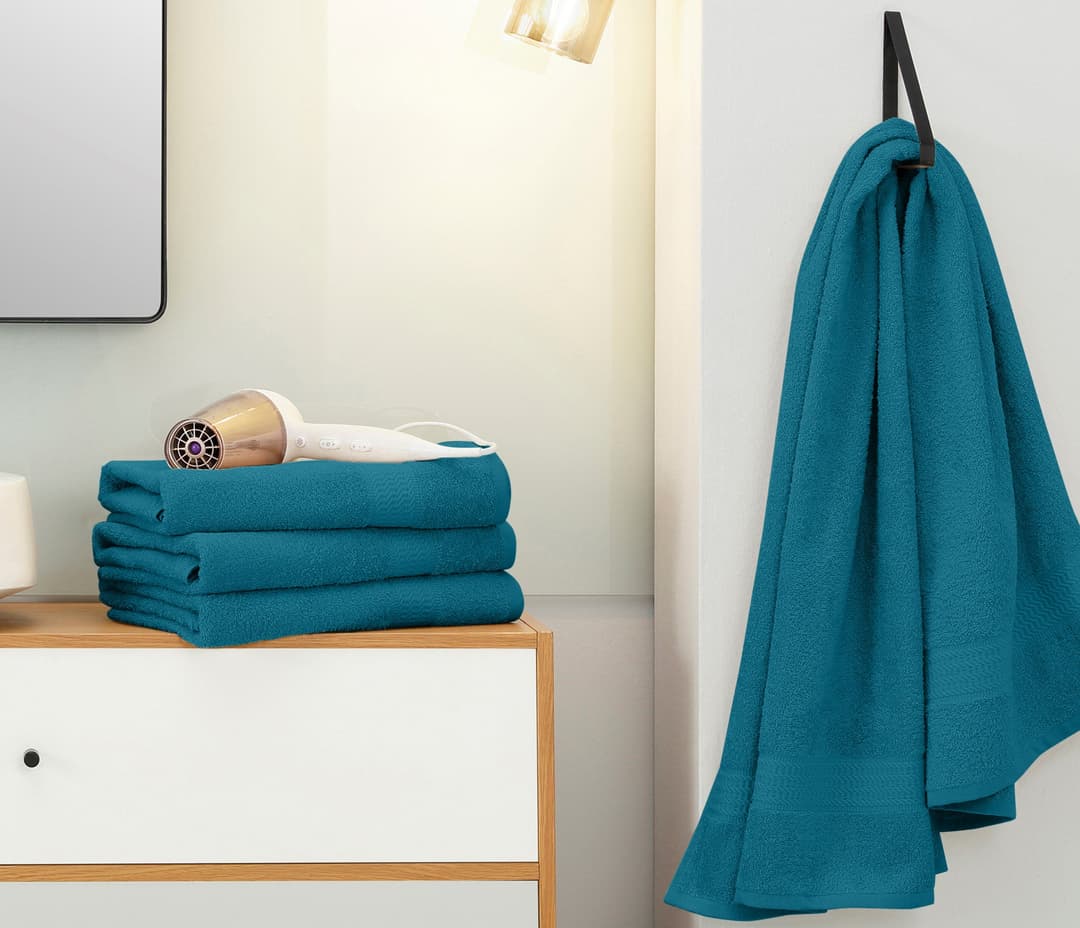 OTTO home Duschtücher Juna | Türkis