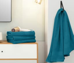 OTTO home Duschtücher Juna | Türkis