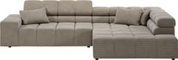 Home affaire Ecksofa Ancona | Braun