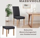 byLIVING Esszimmerstuhl Elias | Grau 3