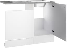 OPTIFIT Spülenschrank OPTImulti | Weiß