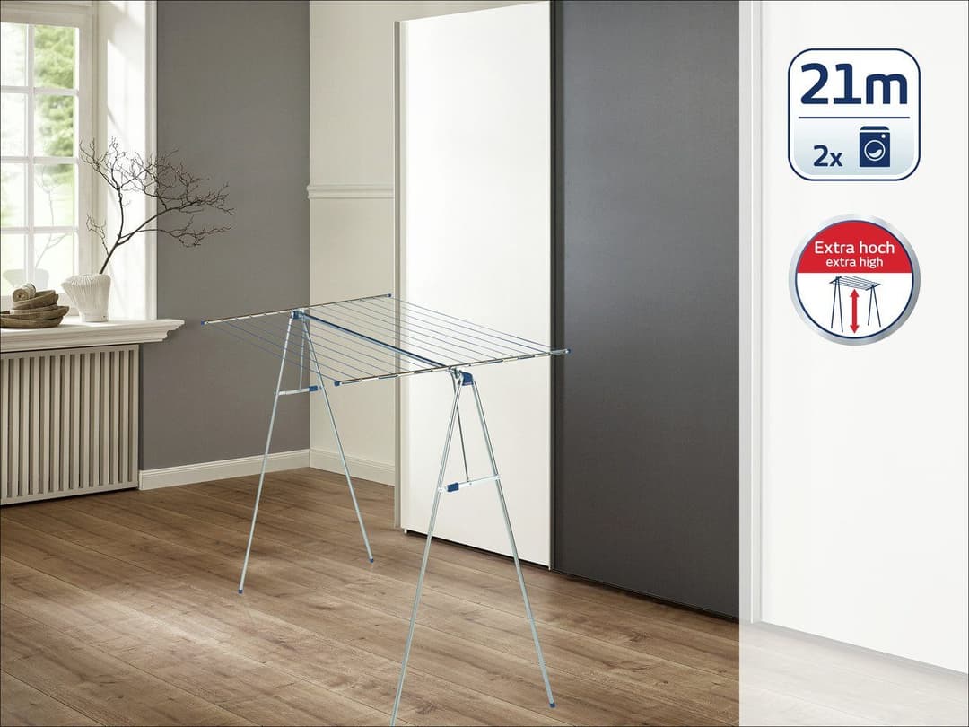 Leifheit Wäscheständer LinoMaxx 210 | Silber