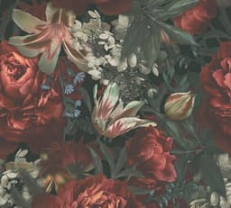 A.S. Création Vliestapete PintWalls Rosen Floral | Mehrfarbig