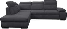 WERK2 Ecksofa Alicante Cord | Grau