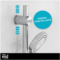 Eisl Stangenbrause-Set | Silber