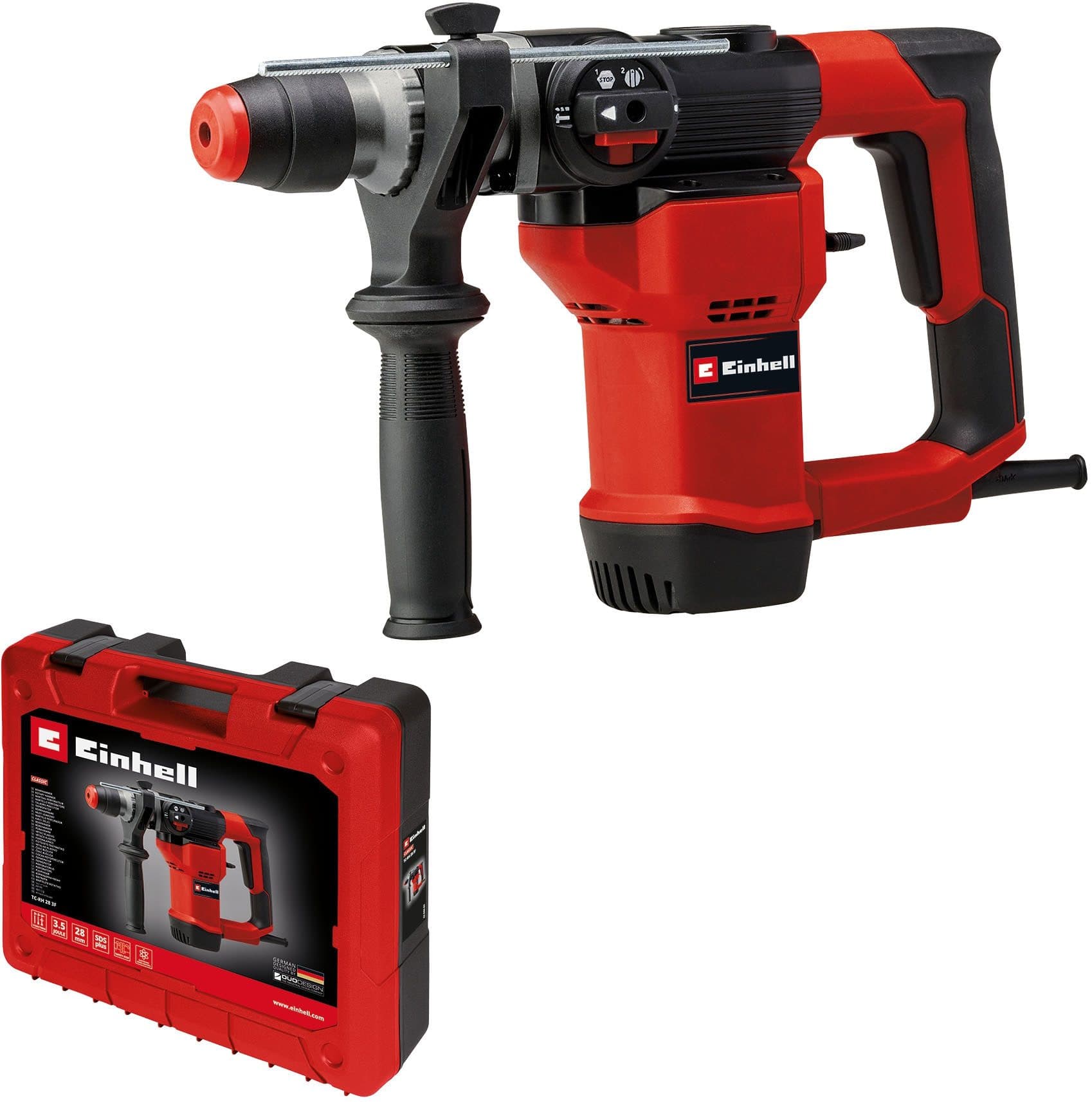 Einhell Bohrhammer TC-RH 28 3F | Rot