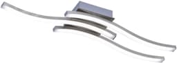 Reality Leuchten LED Deckenleuchte Route | Silber