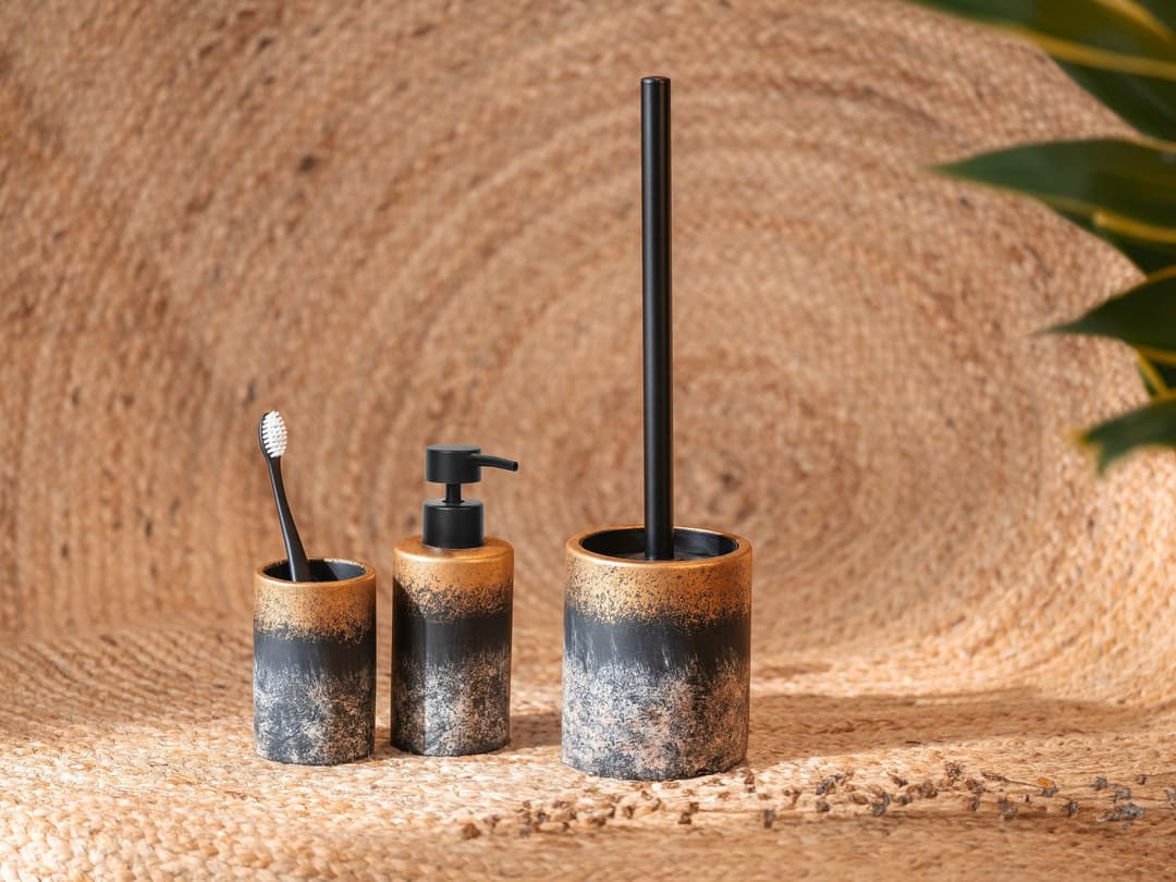 WENKO Badaccessoire-Set Lacona | Mehrfarbig