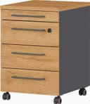 GERMANIA GW-Agenda Rollcontainer | Braun 3