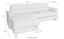 sit&more Ecksofa Ascara L-Form | Grau 5