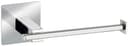 WENKO Toilettenpapierhalter Turbo-Loc Quadro | Silber