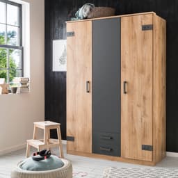 Wimex Kleiderschrank Cork | Holztöne