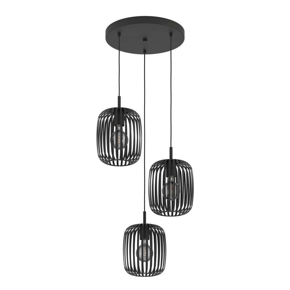 EGLO ROMAZZINA Pendelleuchte | Schwarz