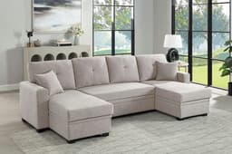 ATLANTIC home collection Wohnlandschaft Gerrit | Beige