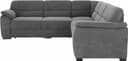 sit&more Ecksofa Montego L-Form | Grau 2