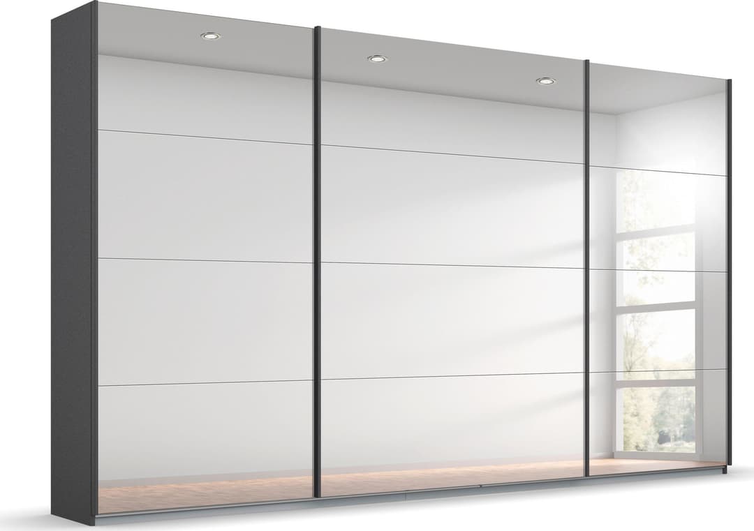 rauch ORACLE Schwebetürenschrank | Grau