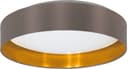 EGLO LED Deckenleuchte Maserlo | Braun