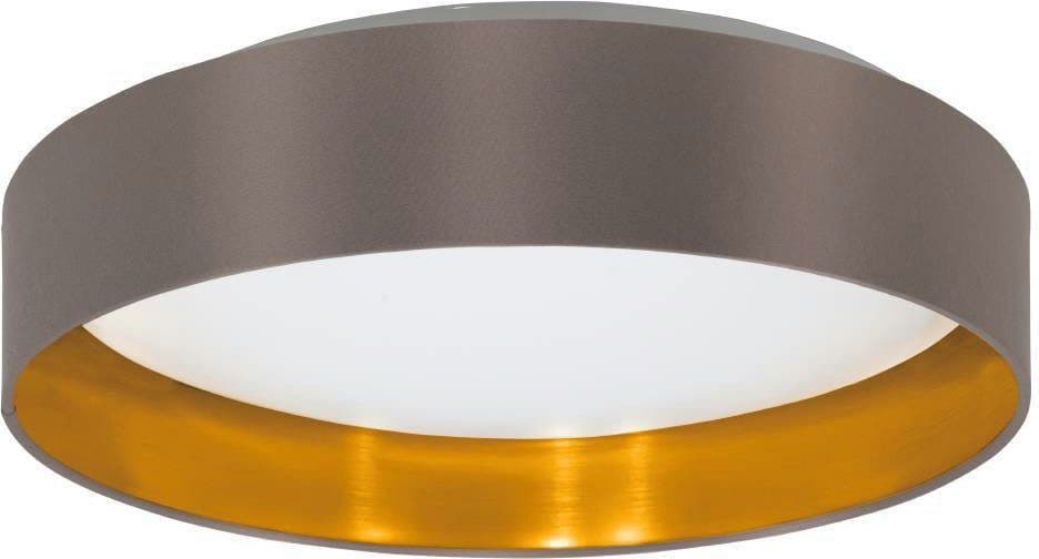 EGLO LED Deckenleuchte Maserlo | Braun