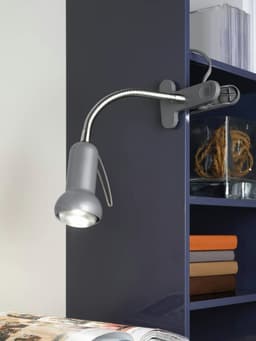 EGLO FABIO Klemmleuchte | Silber
