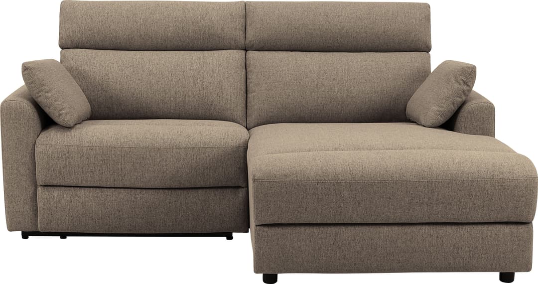 INOSIGN Ecksofa JENNA L-Form | Beige