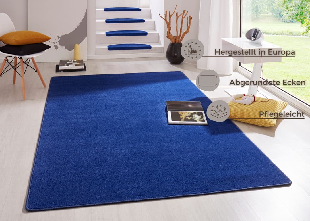 HANSE Home Teppich Fancy | Blau